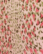 Rose Cumming Pink Animal Print Fabric